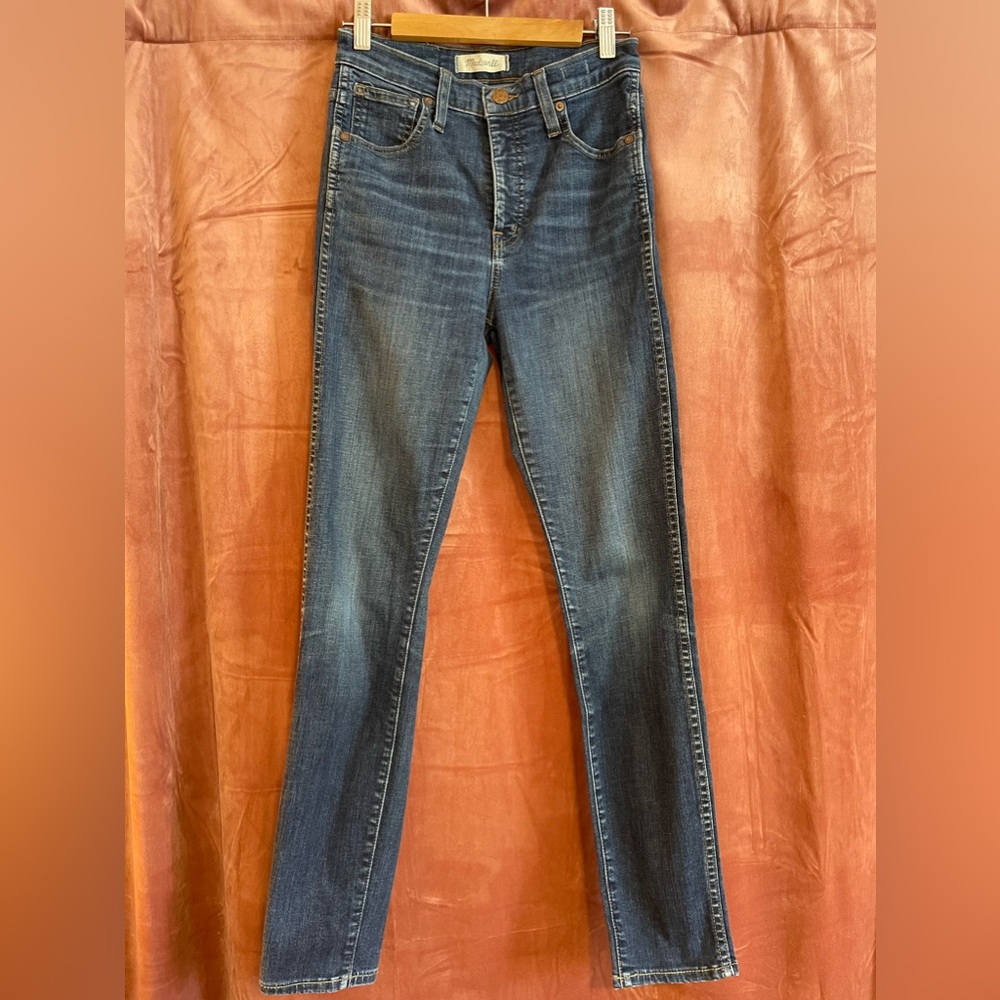 Madewell 10” Skinny Dark Wash Jeans